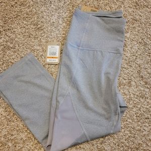 Gray Reebok Capri Leggings